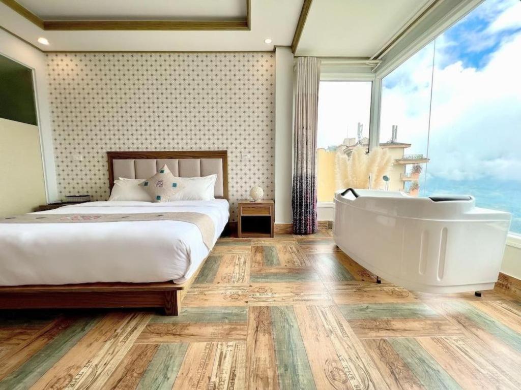 The Grand Blue Hotel Sa Pa Kültér fotó